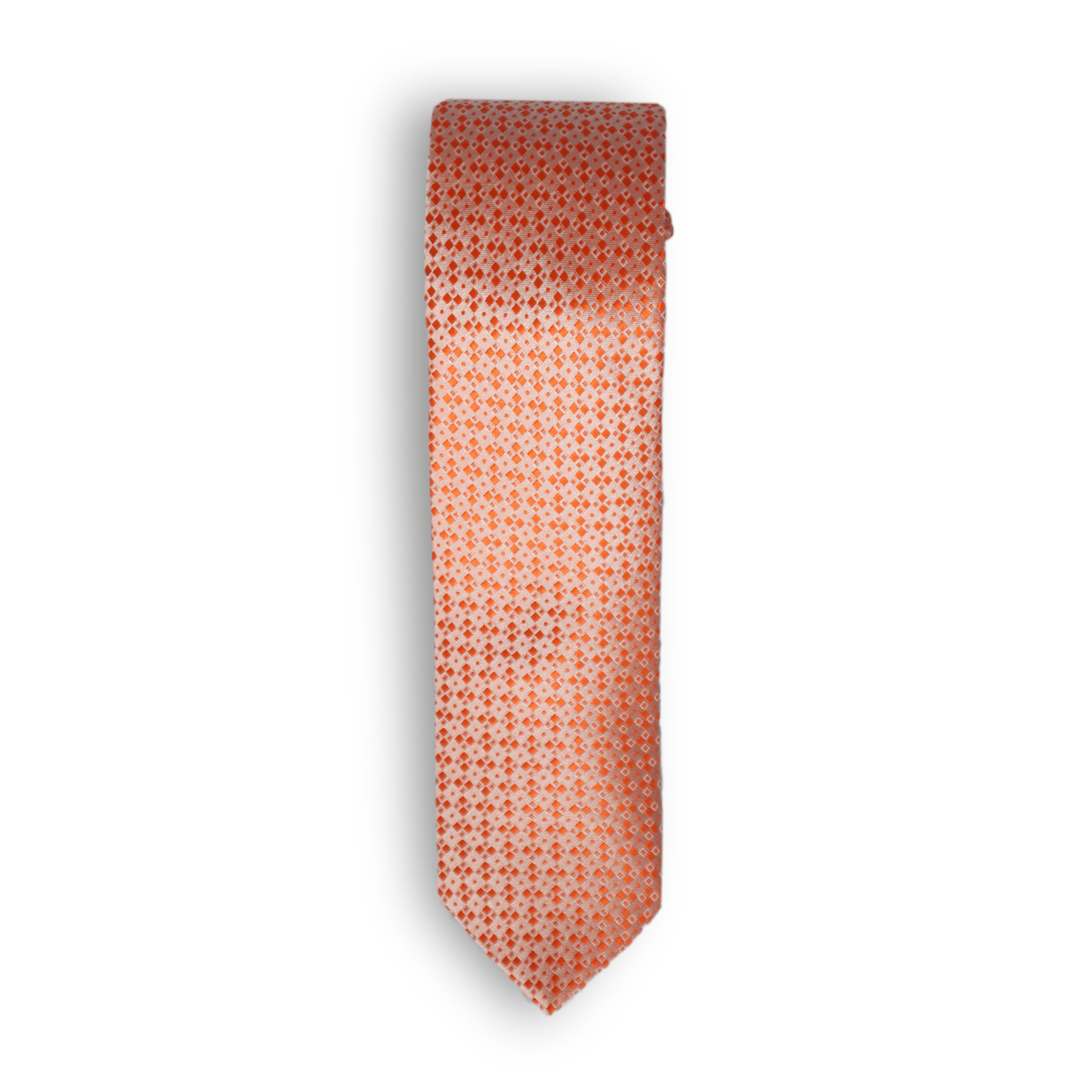 corbata naranja