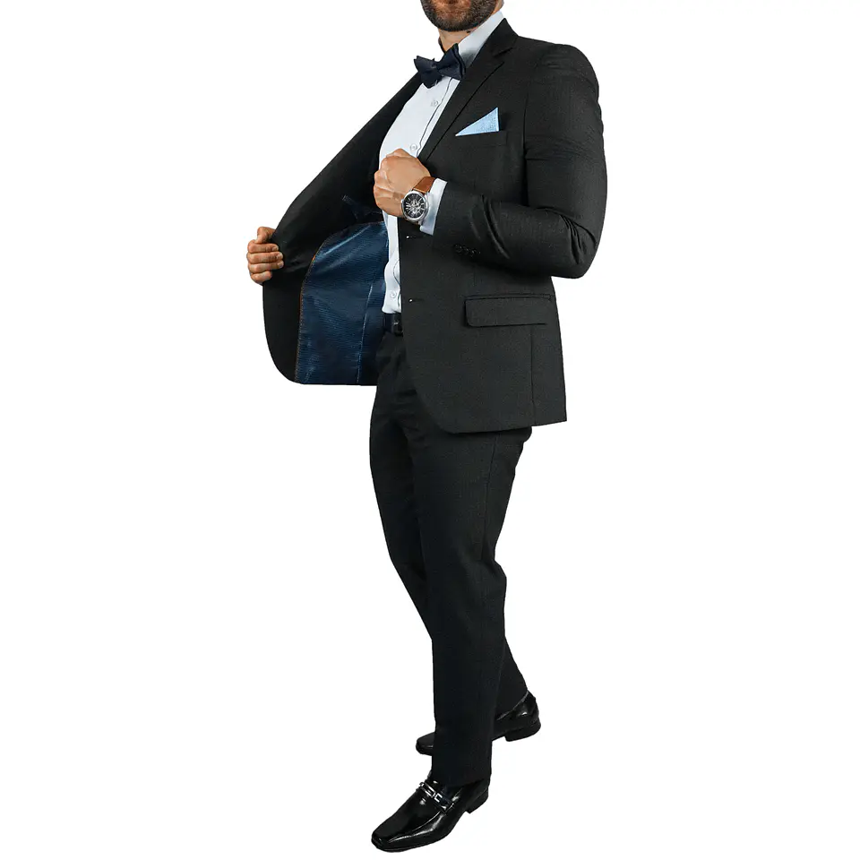 Traje Slim Azul 2