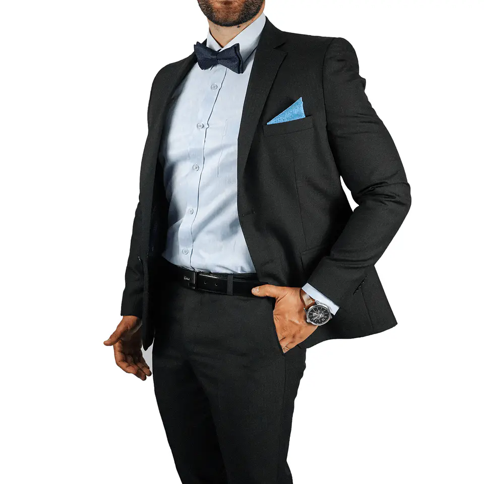 Traje Slim Azul 1