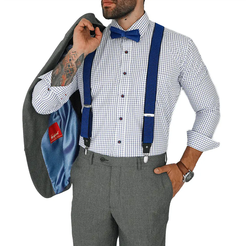 Traje Slim Gris  1