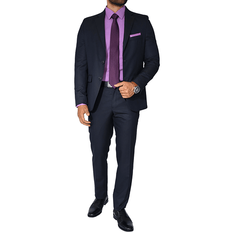 zapatos traje azul claro