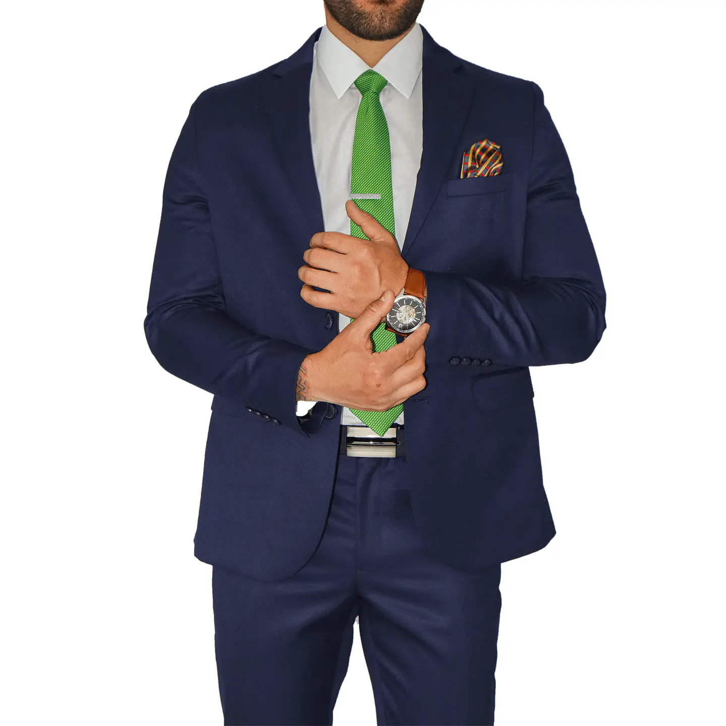 Traje Slim Azul 1