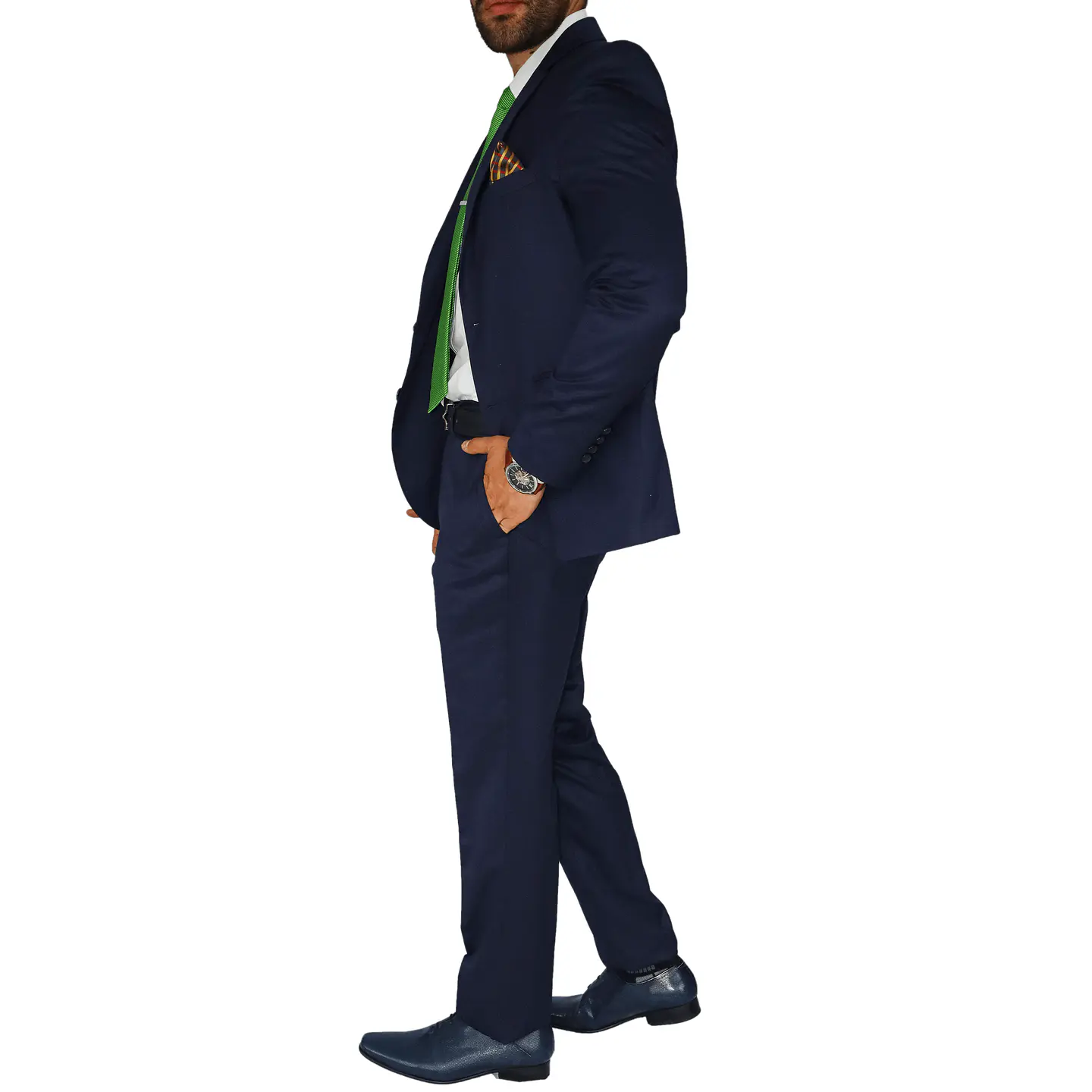 Traje Slim Azul 2