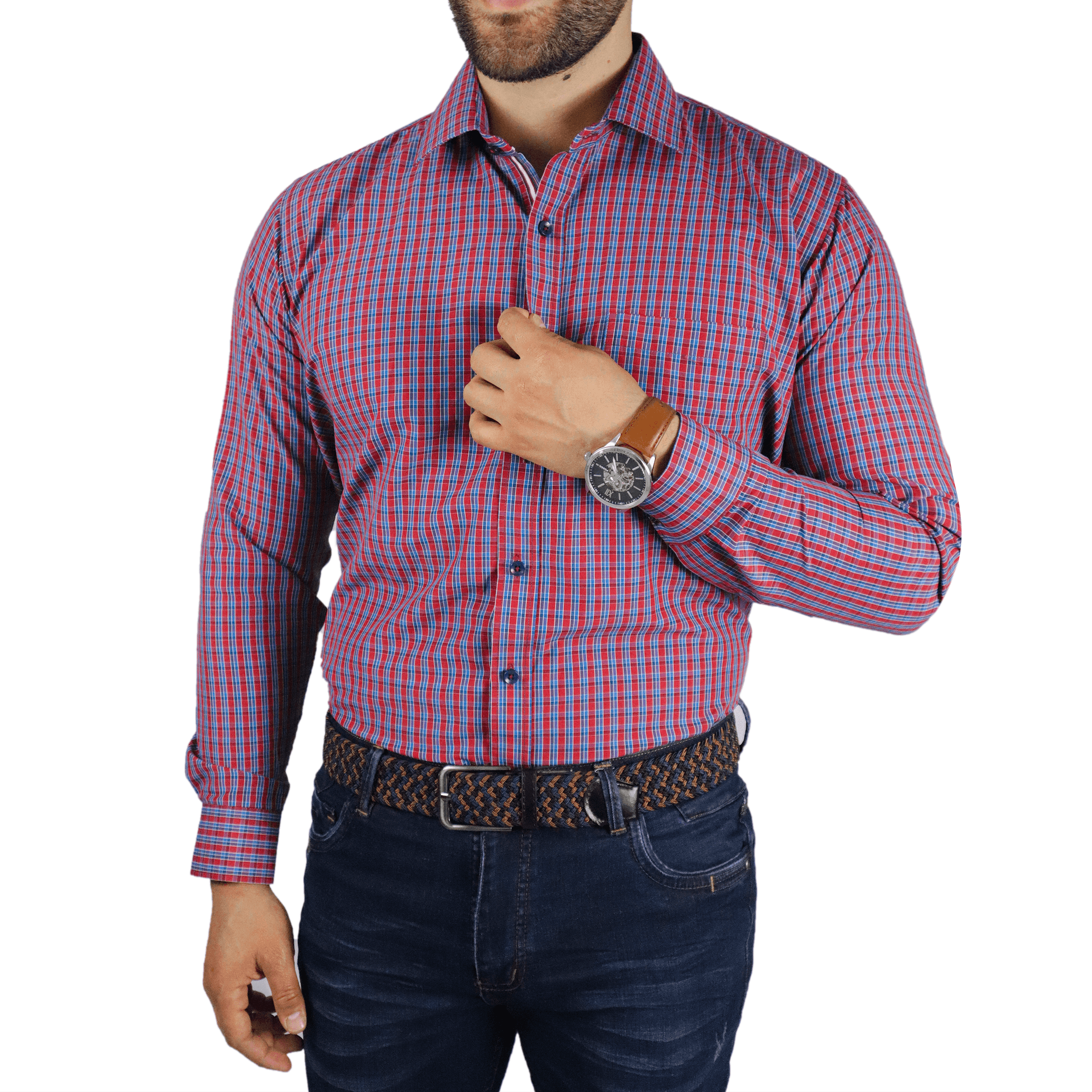 Como Combinar Una Camisa De Cuadros Roja Y Negra Outfit Camisa Camisa Roja  Y Negra A, image size:2400x2400