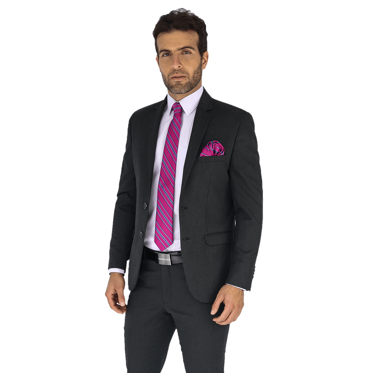 Traje Gris Oxford Corbata Ropa De Hombre De Traje Elegante Para Hombre