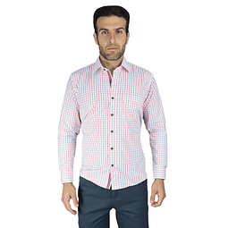 Camisa a Cuadros Pequeños (Varios Colores)