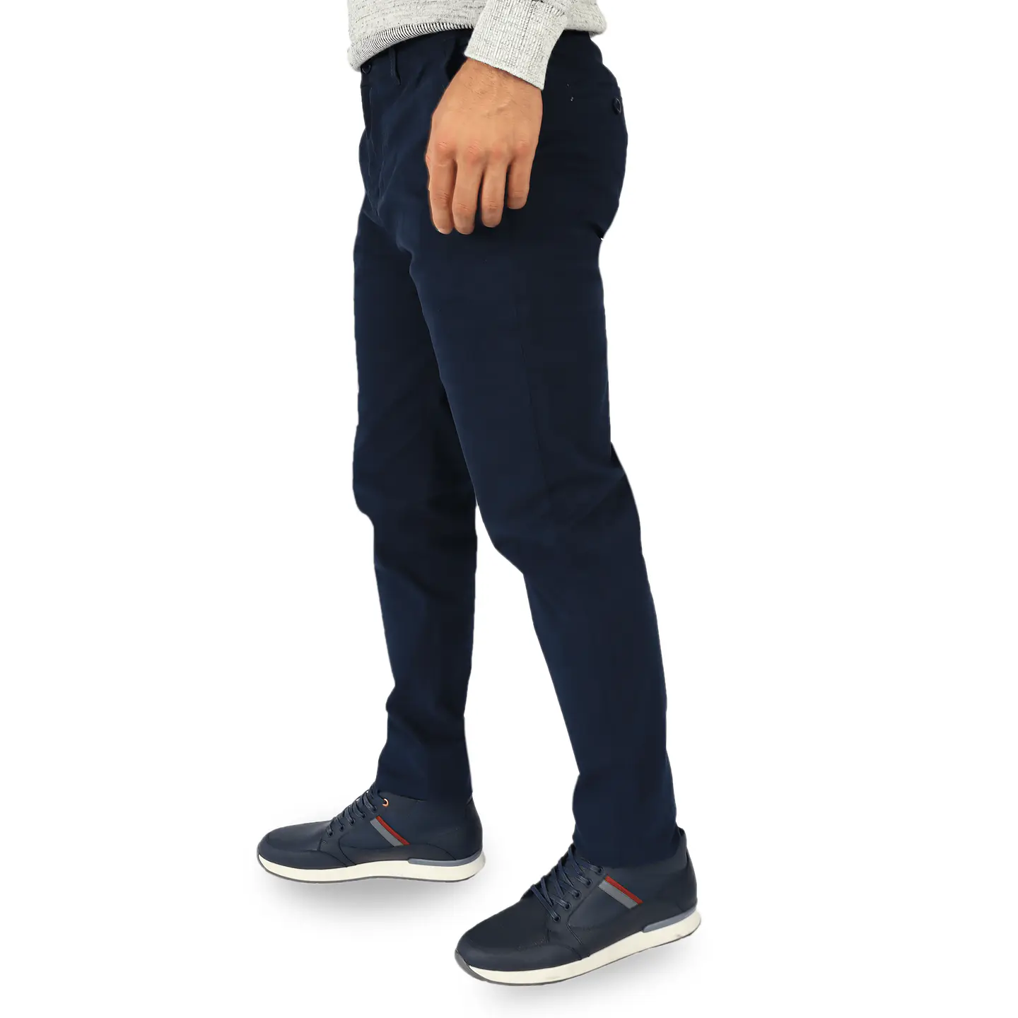 Pantalón Dril Liso Azul 2