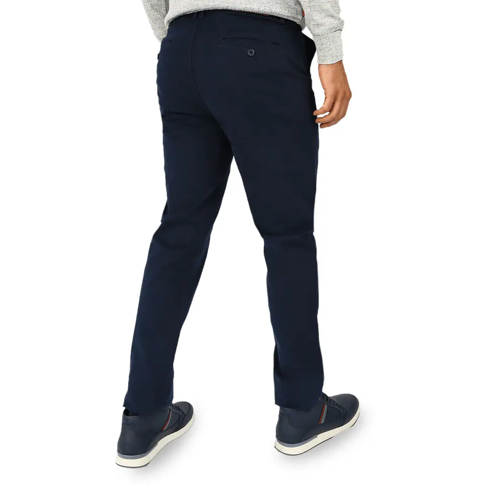 Pantalón Dril Liso Azul 3