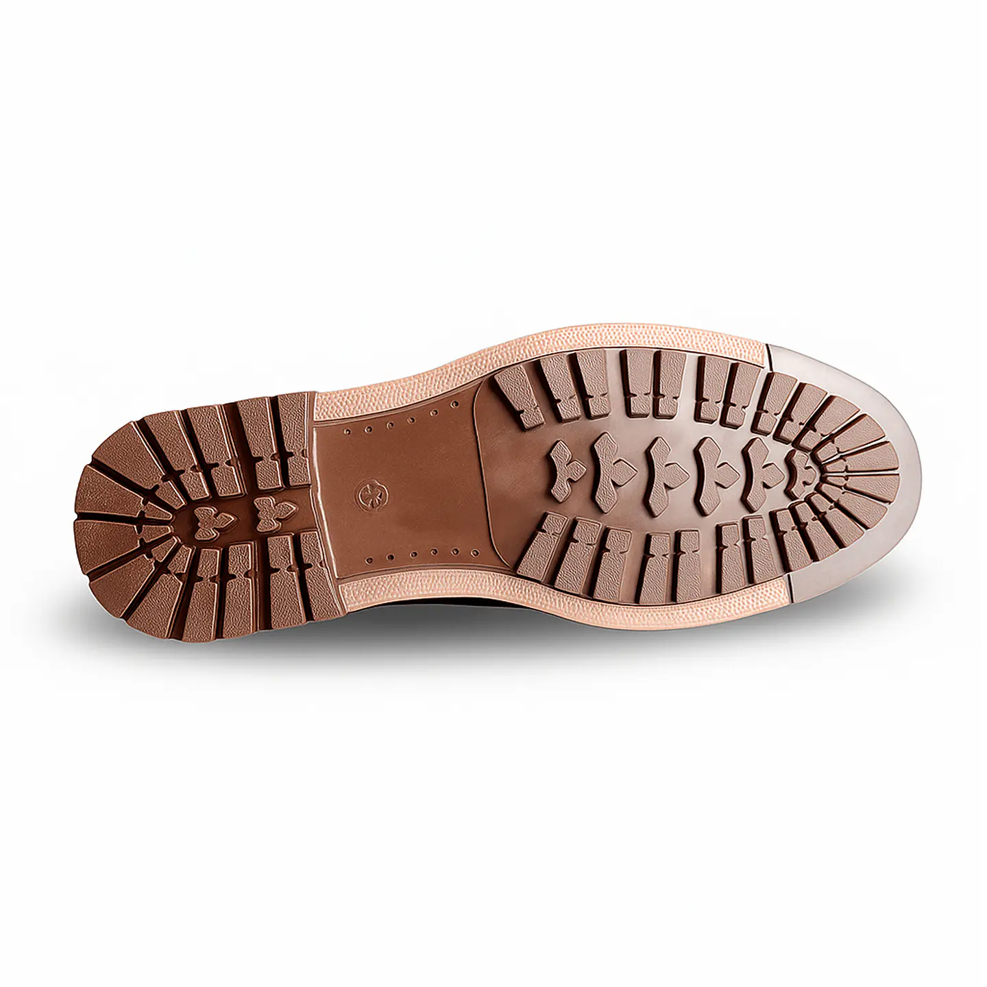 Botín Con Cordones Miel 3