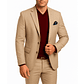 Traje Clásico Beige - Miniatura 1