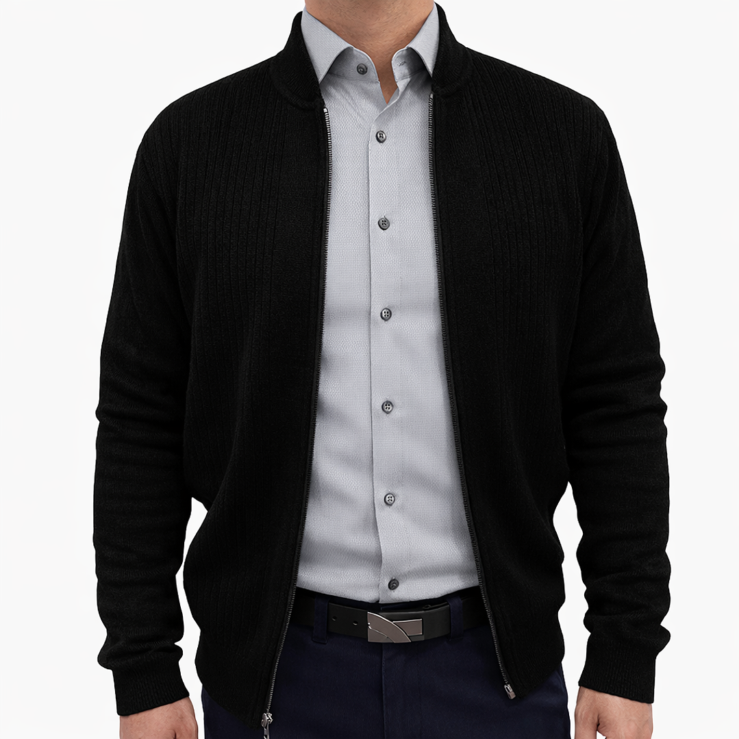 Suéter Cremallera Negro (55) 1