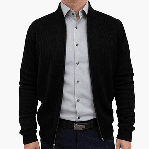 Suéter Cremallera Negro (55)