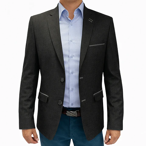 Chaqueta Gallineto Gris Oscuro (329)