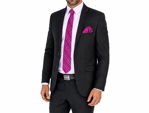 Traje Gris Oscuro