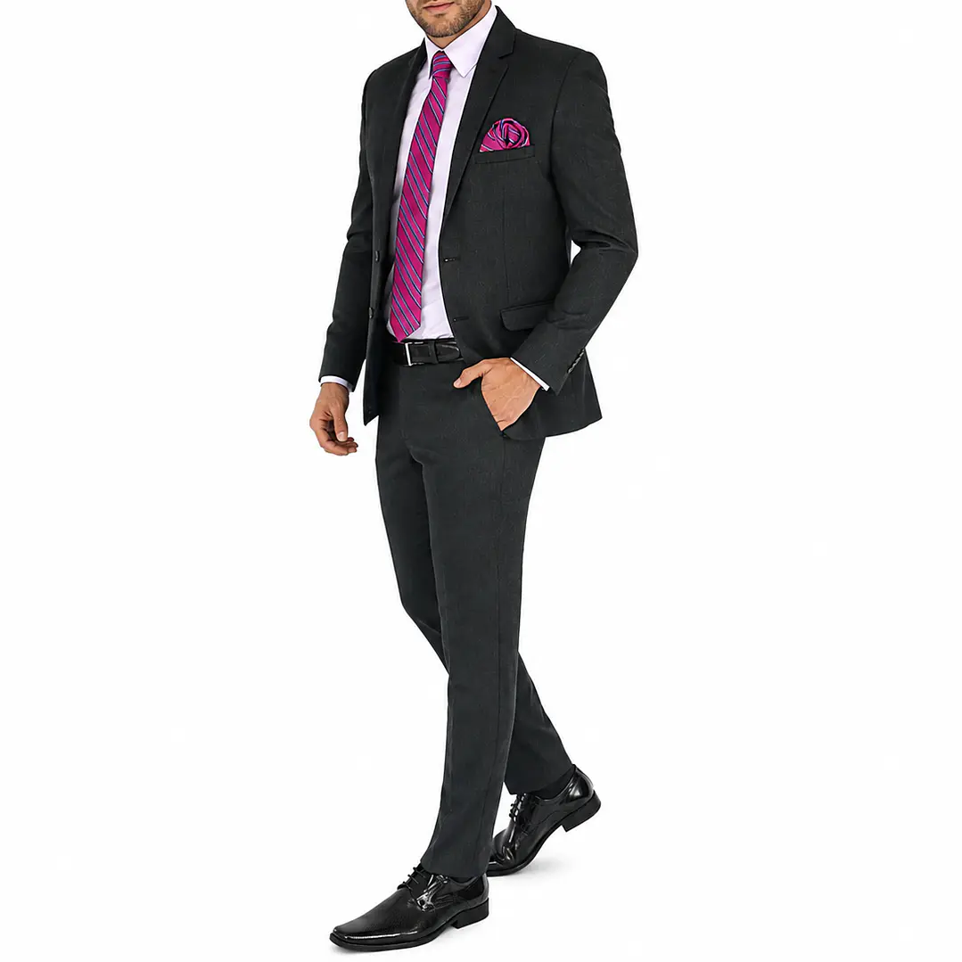 Traje Gris Oscuro 2