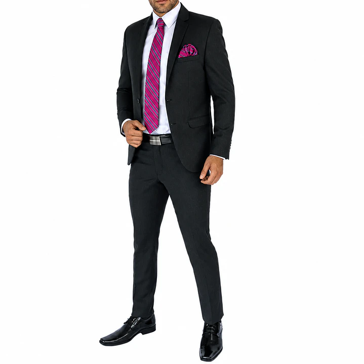 Traje Gris Oscuro 3