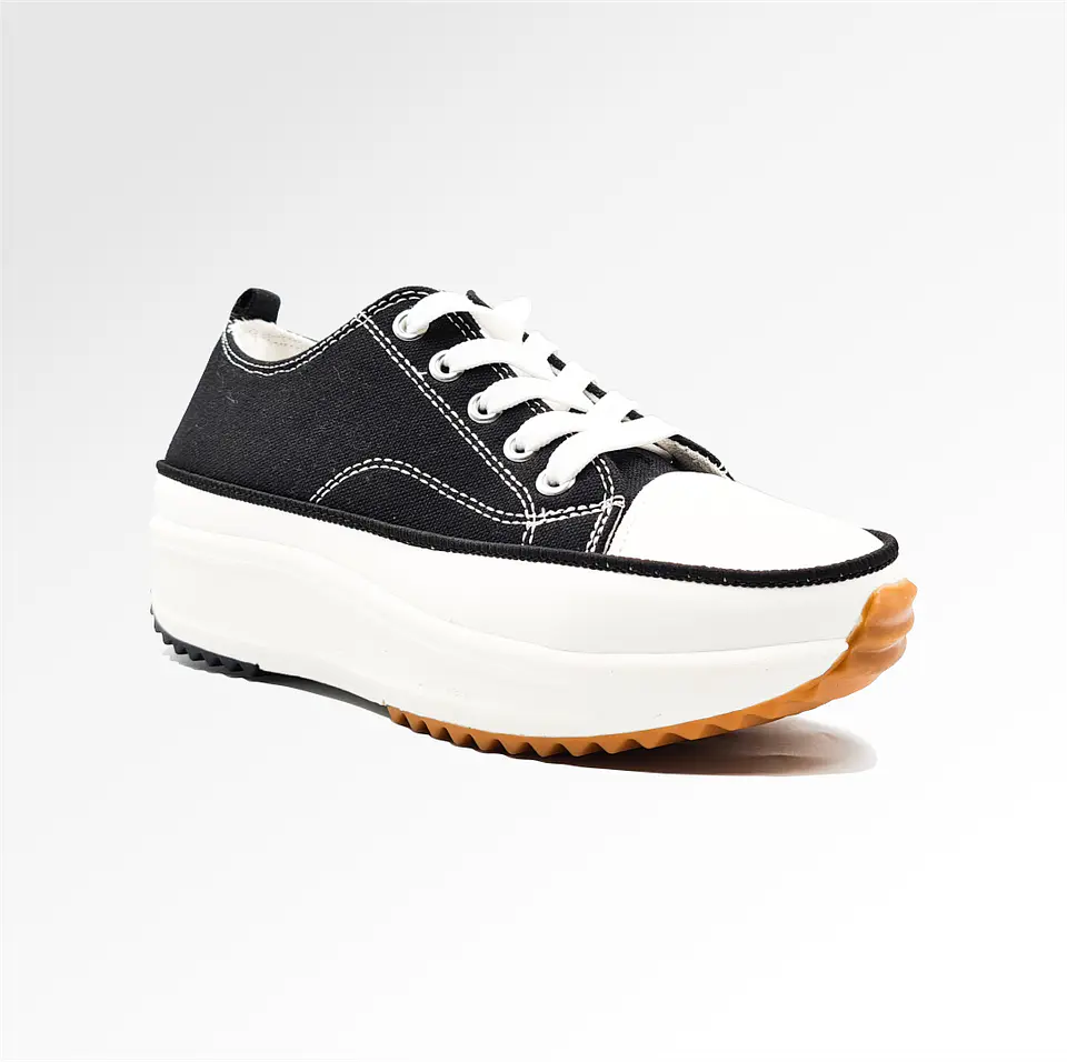 Zapatilla Lona Black 4