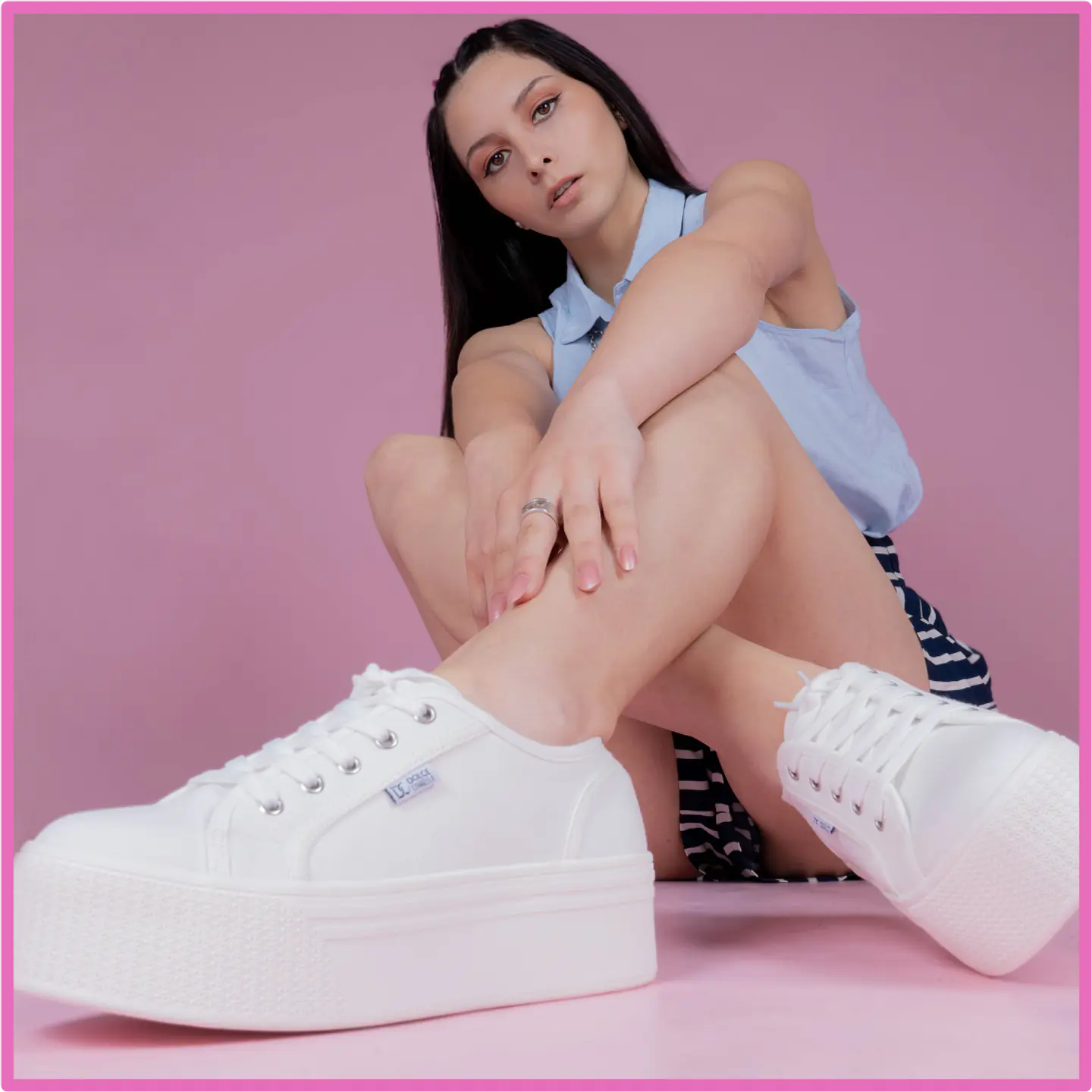 Zapatilla Lona 2105 White 1