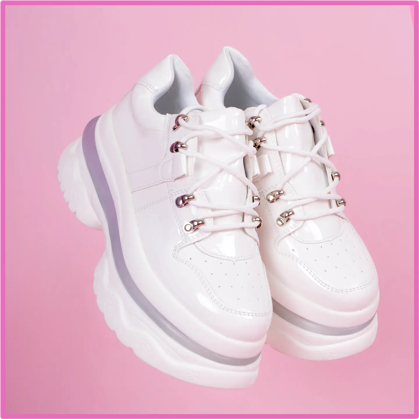 Zapatilla Charol 2103 White 1