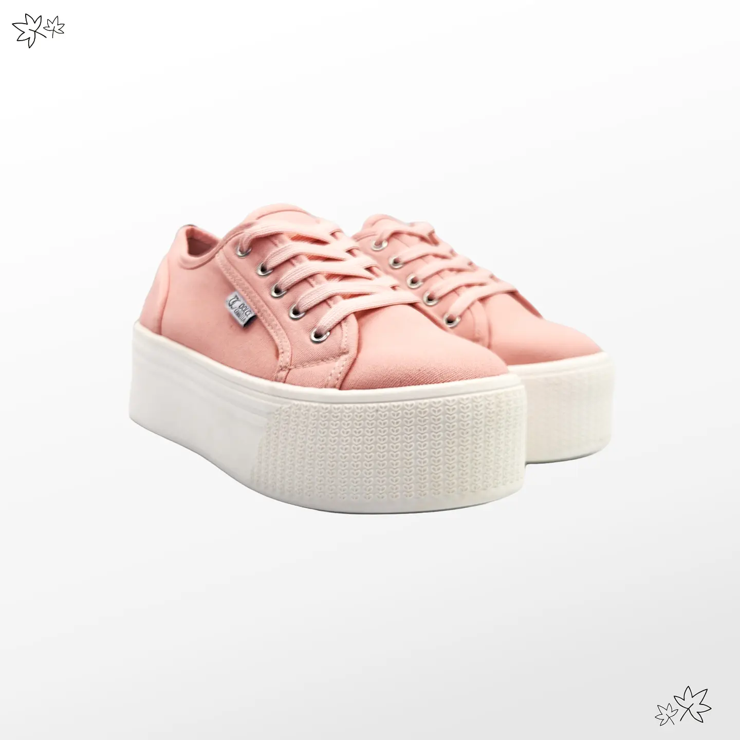 Zapatilla Lona 2105 Coral 2