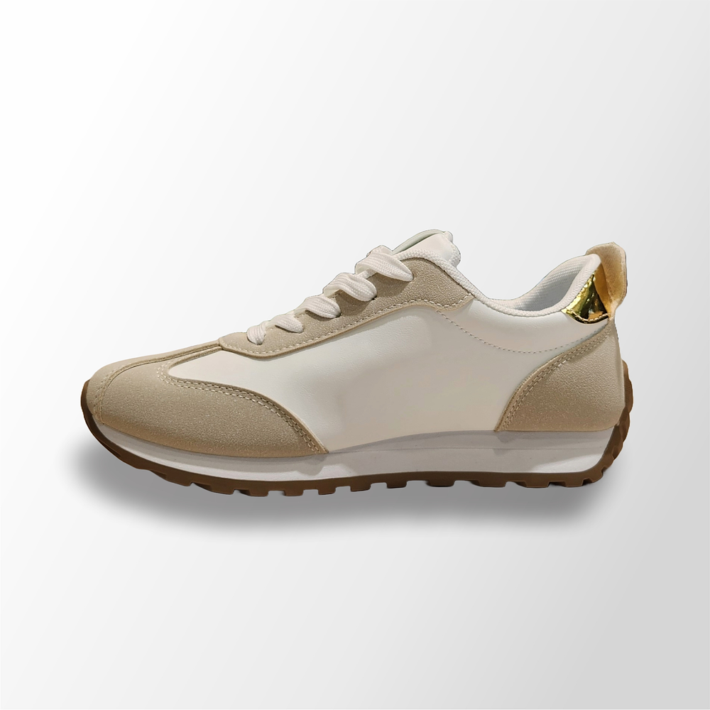 Zapatilla Mujer 381 Beige