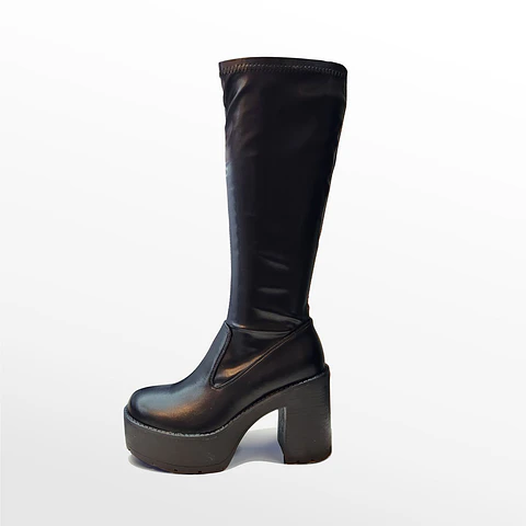 Bota Mujer 2362 Tacon Plataforma Dolce Cannella