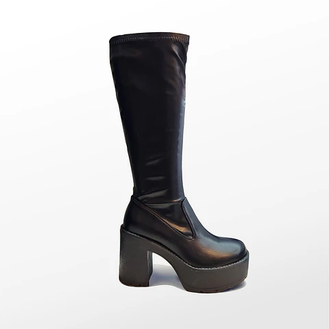 Bota Mujer 2362 Tacon Plataforma Dolce Cannella