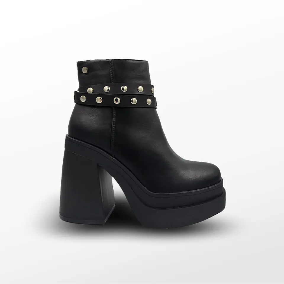 Botín Mujer 2519 Softy Negro 1