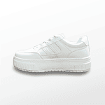 ZAPATILLAS MUJER BLANCO PLATAFORMA PU