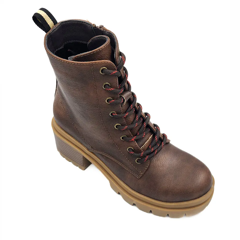  BOTIN MUJER 0102 COFFEE  PU CORDON  4