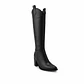 BOTA MUJER PU NEGRO TACON - Miniatura 2