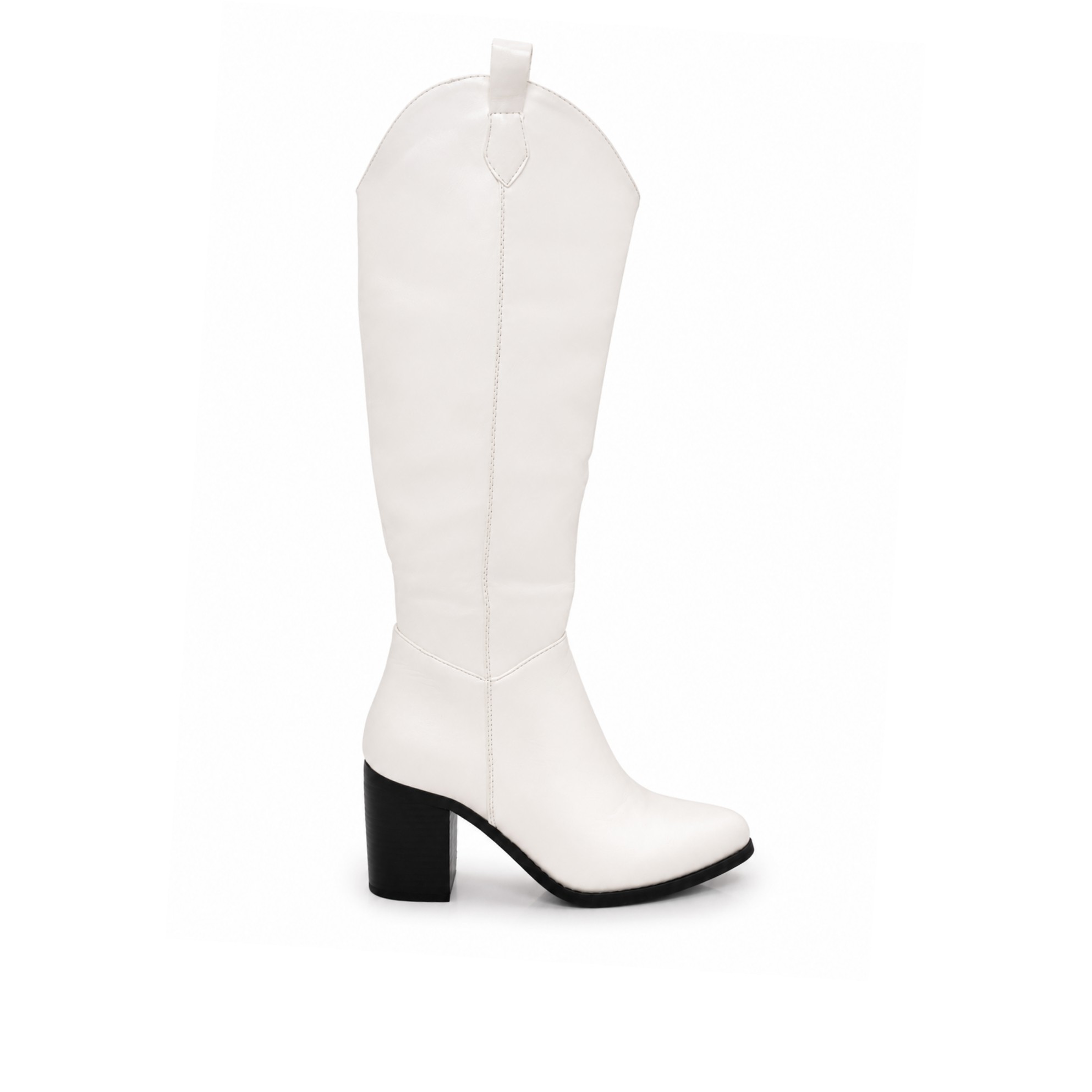 Bota De Invierno Mujer Blanco Larga
