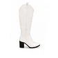 BOTA MUJER PU BLANCO TACON - Miniatura 1