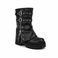  BOTIN MUJER PU NEGRO 2 HEB CIERRE  - Miniatura 2