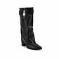 BOTA MUJER PU NEGRO POL CORTA  - Miniatura 3