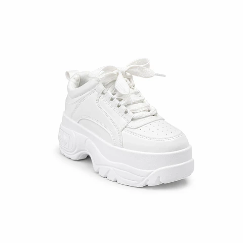 ZAPATILLA MUJER PU BLANCO CB PLANA