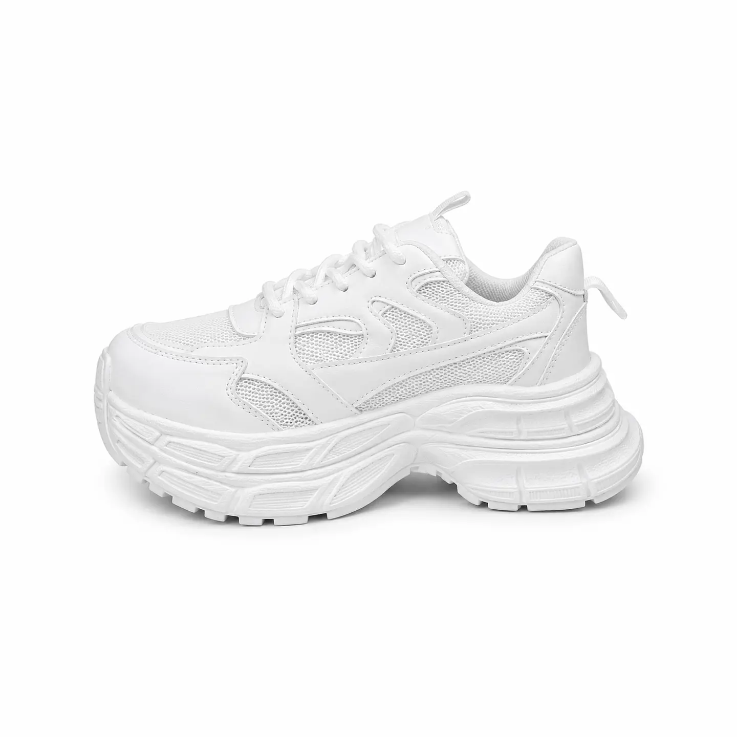 ZAPATILLA MUJER PU BLANCO CB CORDONES 2
