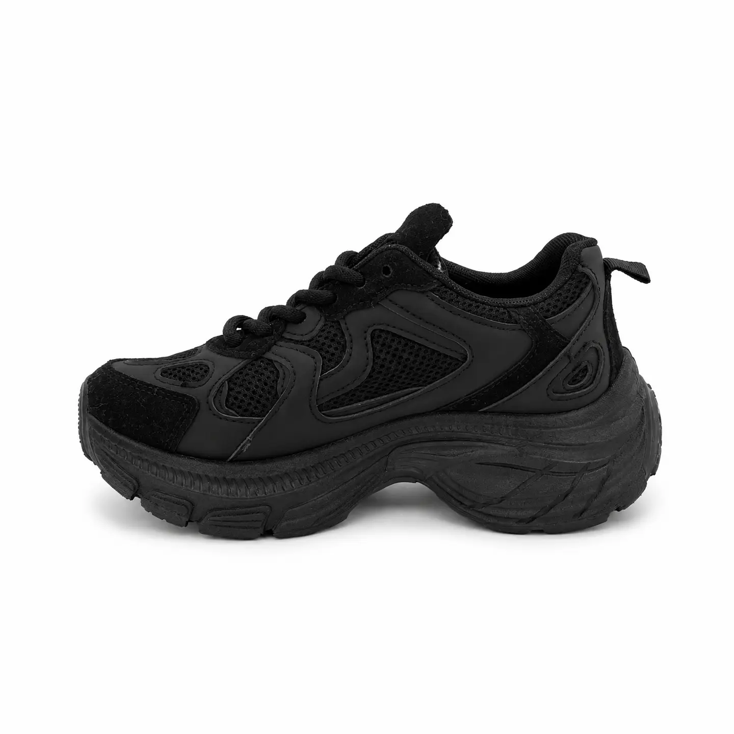  ZAPATILLA MUJER PU NEGRO CB CORD  3
