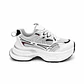 ZAPATILLA MUJER PU BCO NEGRO CB - Miniatura 1