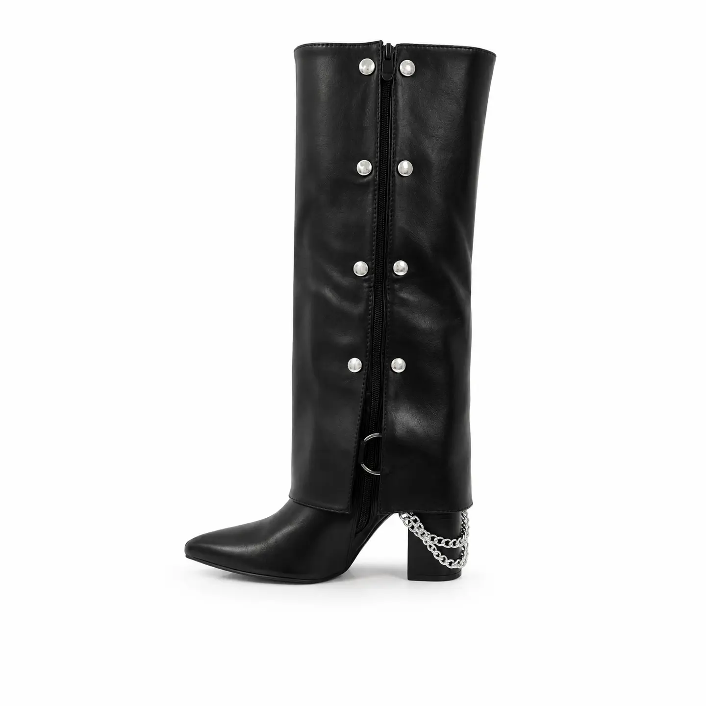 BOTA MUJER PU NEGRO POL DESMONT 2
