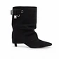  BOTIN MUJER MF NEGRO POL TACO - Miniatura 1