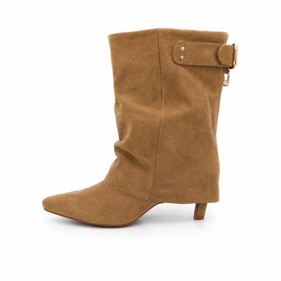 BOTIN MUJER MF KHAKY POL  2