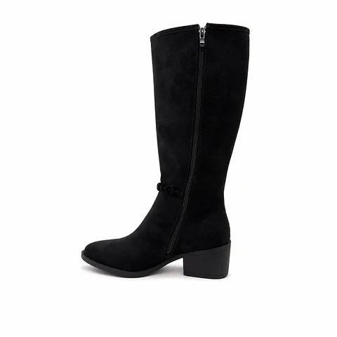  BOTA MUJER MF NEGRO VAQUERA  COSTURA