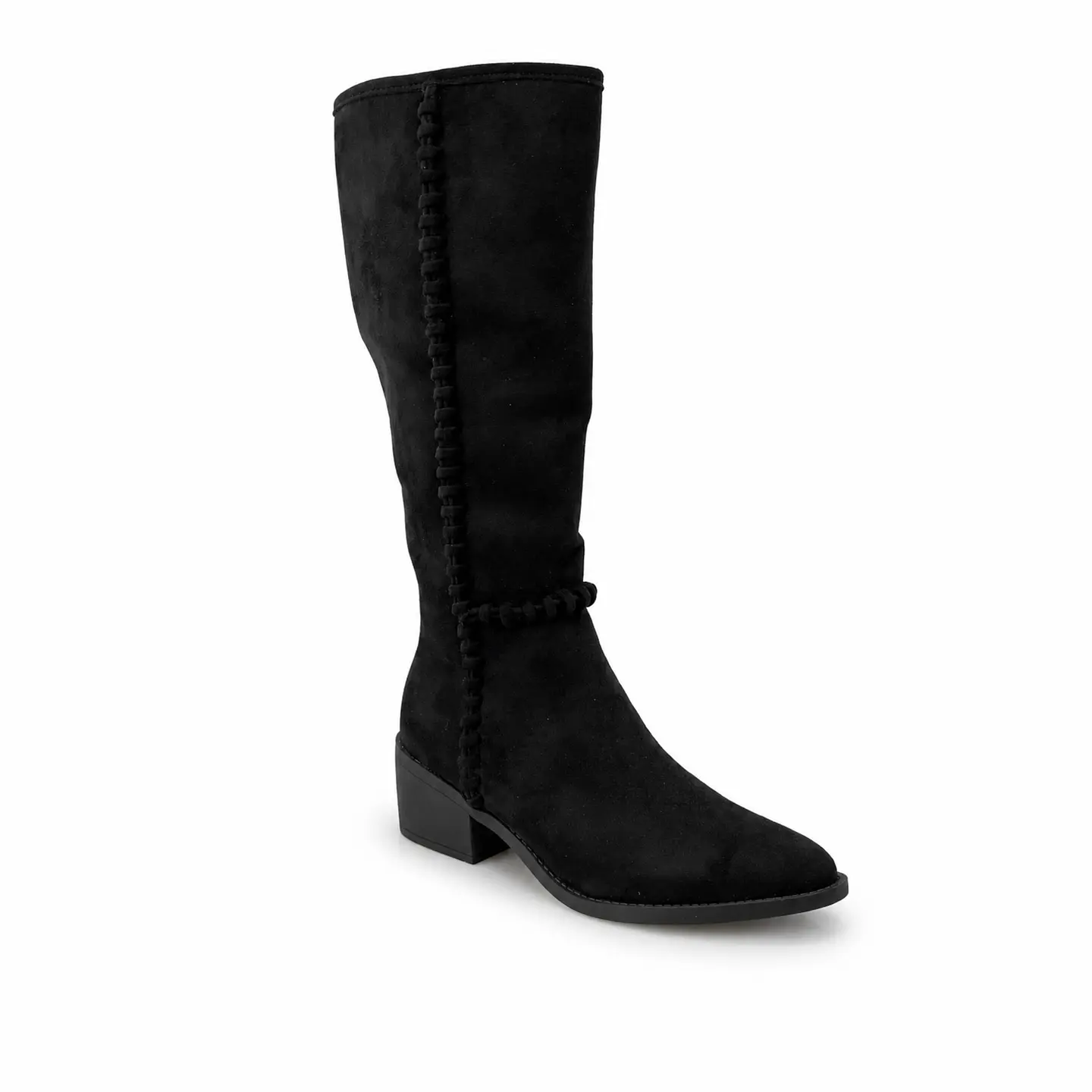  BOTA MUJER MF NEGRO VAQUERA  COSTURA 1