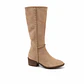  BOTA MUJER MF KHAKY VAQUERA CON  COSTURA - Miniatura 2