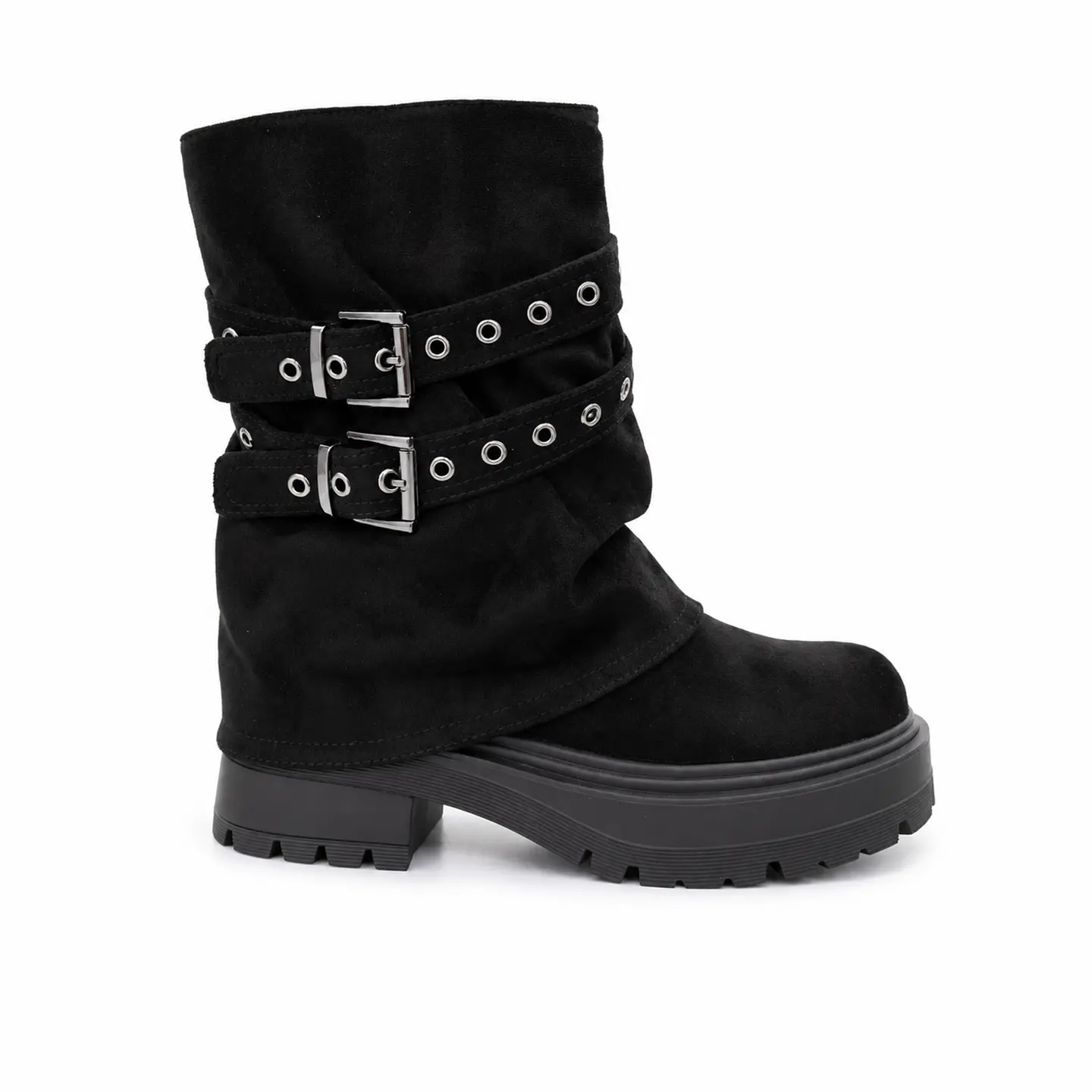 BOTIN MUJER MF NEGRO POLAINA 1