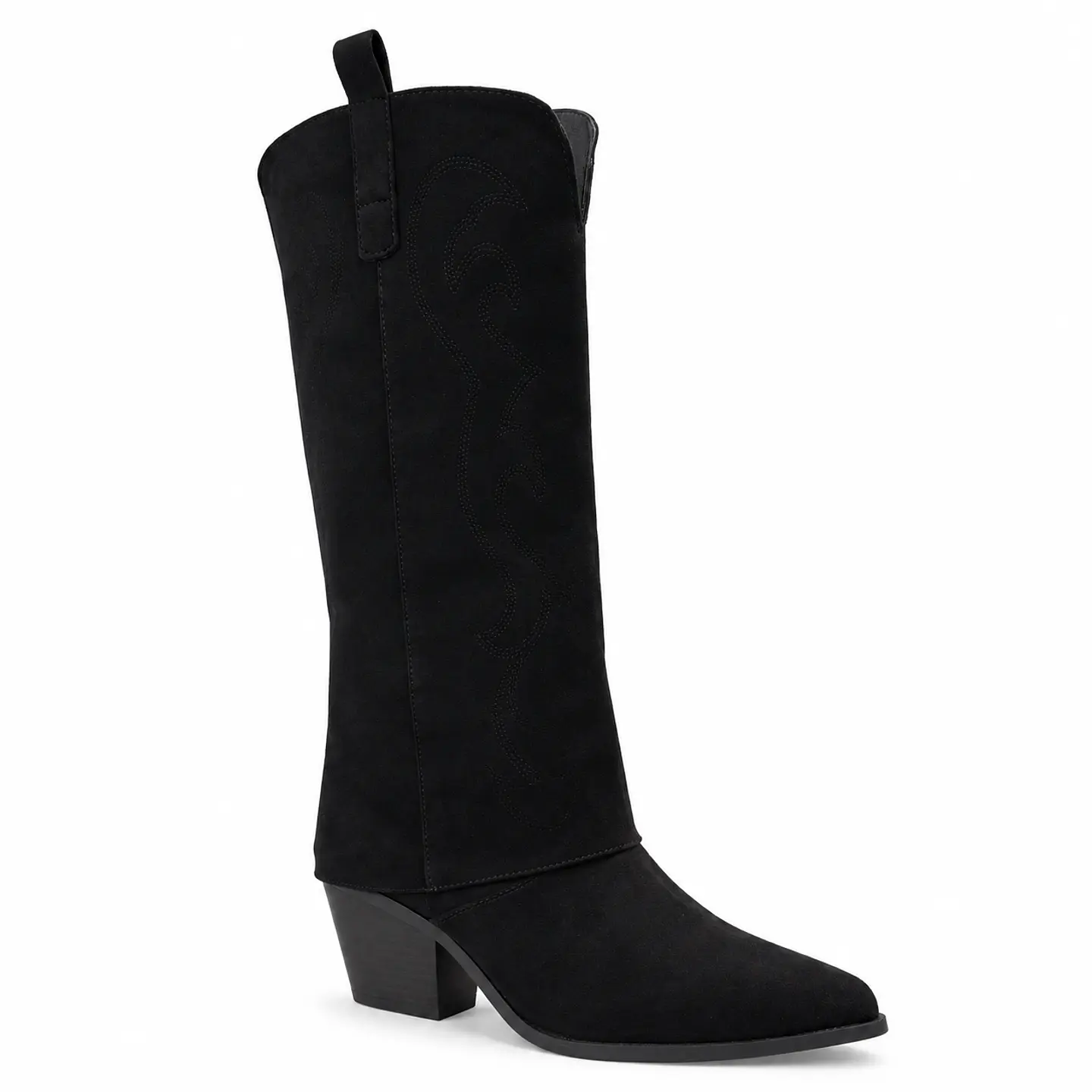 BOTA MUJER MF NEGRO VAQUE L  1