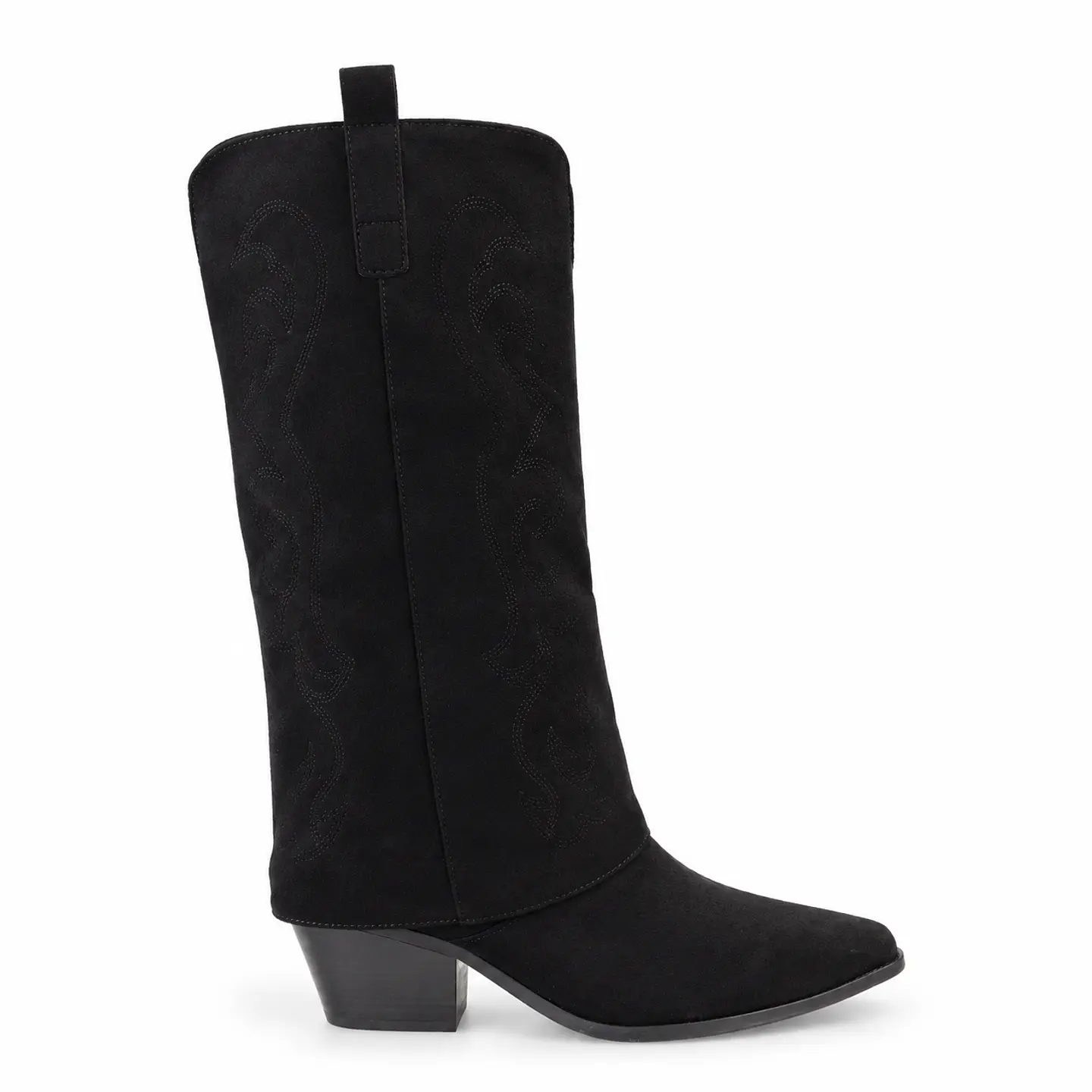 BOTA MUJER MF NEGRO VAQUE L  3