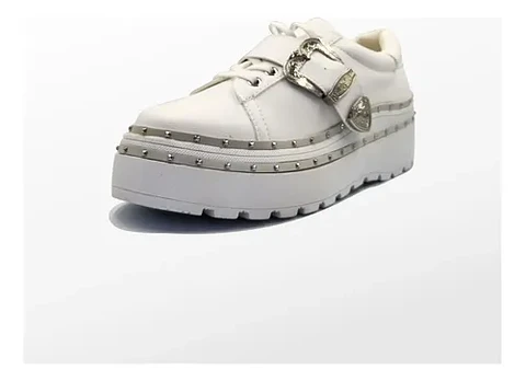 Zapatilla Con Hebilla Dolce Cannella 2093