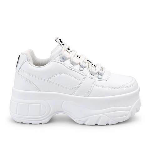 ZAPATILLA MUJER PU BLANCO CORD